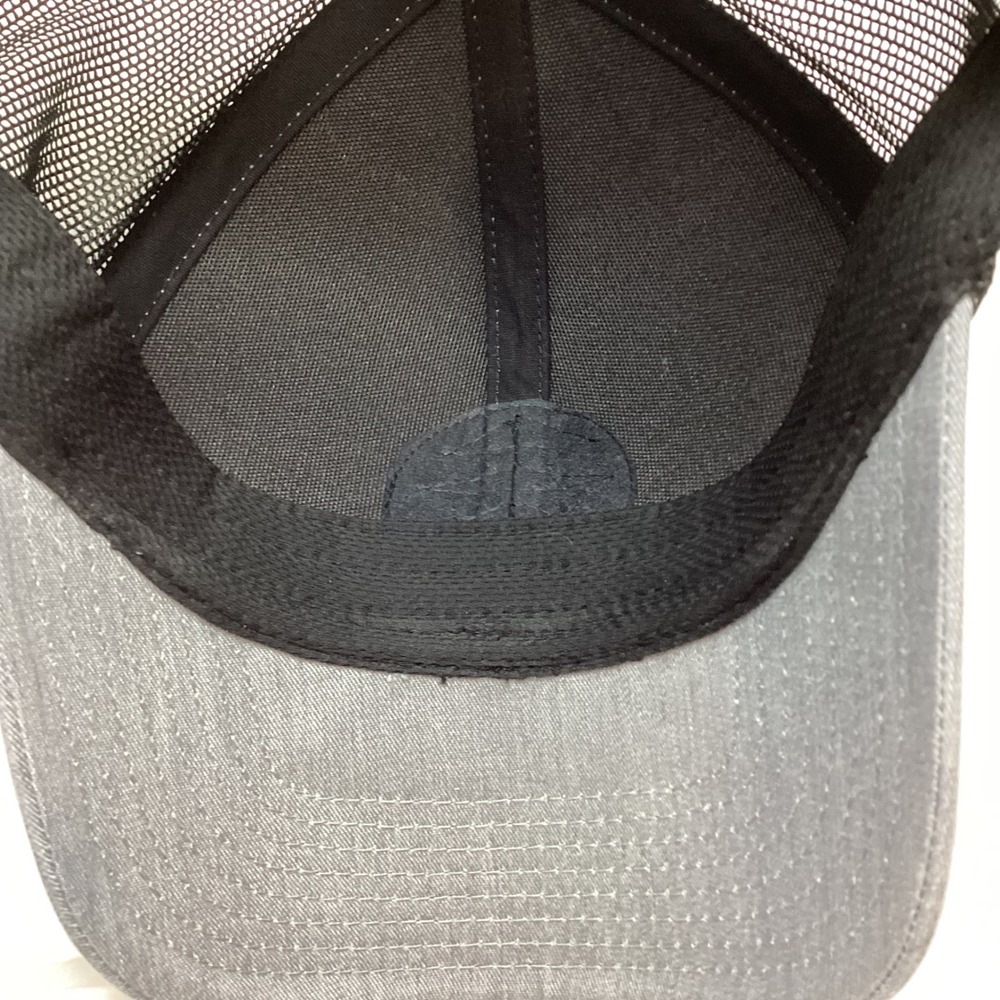 Haka Chicago Illinois CHI State Patch Trucker Hat Gray Black Snapback Cap - Picture 6 of 7